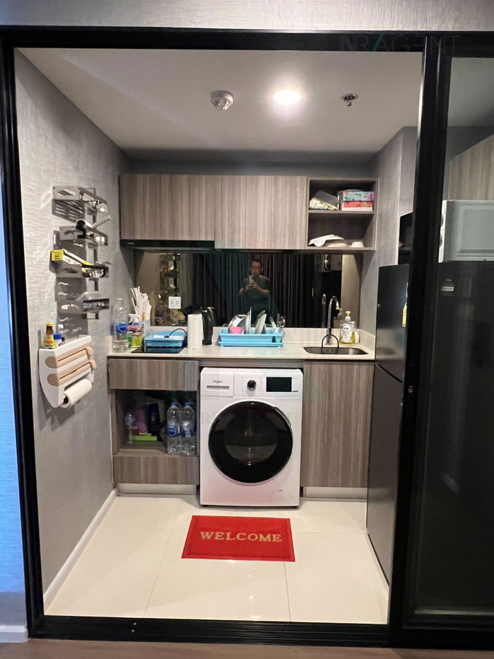 รูป 🔺 ให้เช่าคอนโด ดิ ออริจิ้น พหลฯ-สะพานใหม่ อาคาร 1 ชั้น 8 2 ห้องนอน ขนาด 44 ตรม ใกล้ Big C สะพานใหม่ - รูปที่ 7/8