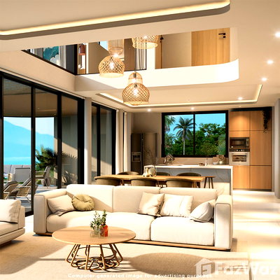 บ้านเดี่ยว เกาะสมุย สุราษฎร์ธานี : ขาย วิลล่า 3 ห้องนอน ในโครงการ เบล ร็อค วิลล่า 5666249