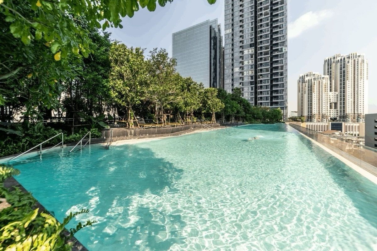 รูป WS6754 ✨ ให้เช่า One9Five อโศก-พระราม 9 ใกล้ MRT พระราม 9 เพียง 20,000 บาท/เดือน - รูปที่ 19/19