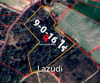 ที่ดิน เชียงราย : ขายที่ดิน 9 ไร่ตั้งอยู่ในเนินดอยลายล้อมด้วยต้นไม้