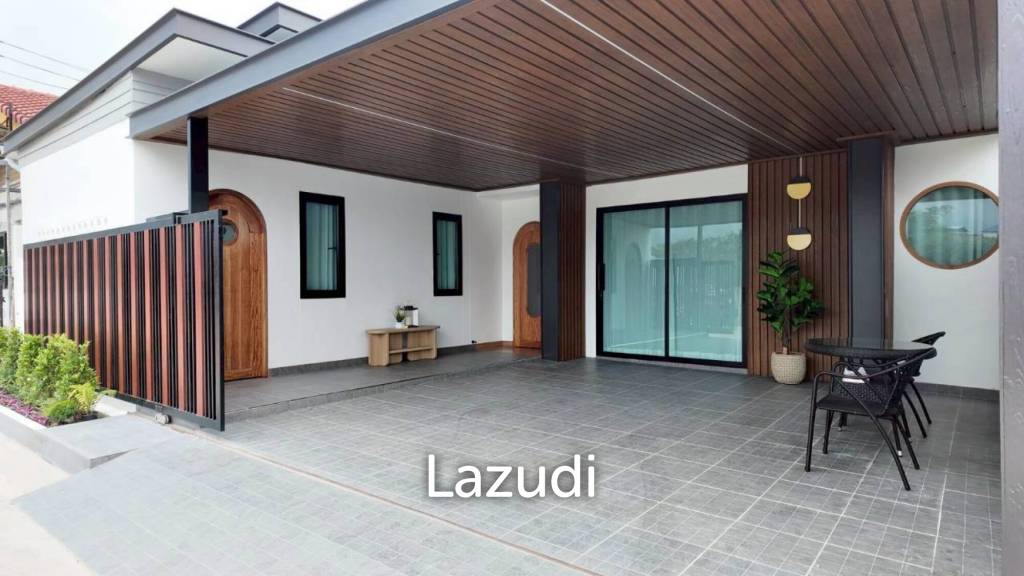 รูป บ้านเดี่ยวชั้นเดียว 150 ตร.ม. โมเดิร์นสวยครบ น้องปรือ บางละมุง - รูปที่ 1/40