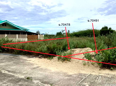 Land for sale Petchburi : LAND 77 Sq.w. Cha-Am Petchburi for 1.4M