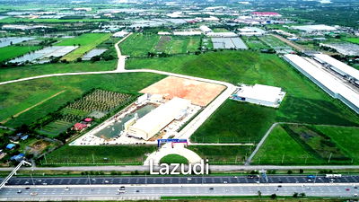 Land for sale Bang Pakong Chachoengsao : Land in Industrial Estate near Chachoengsao for Sale [2Rai]