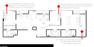 Condos for sale Sukumvit 36 : 3-BR Condo at The Esse Sukhumvit 36 near BTS Thong Lor (ID 2502478)
