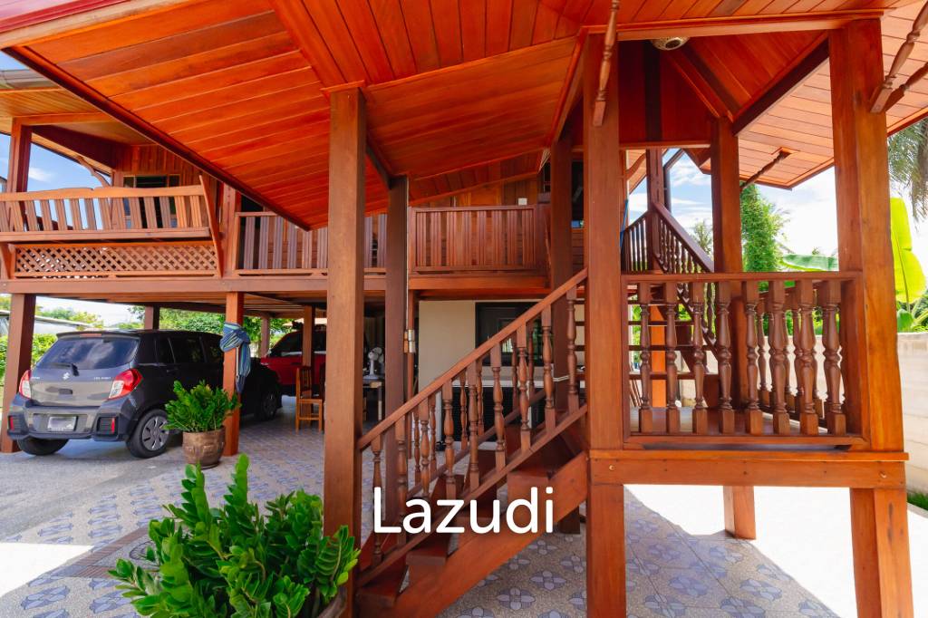 รูป Stunning Thai Wooden Villa with Pool in Pranburi - รูปที่ 38/42