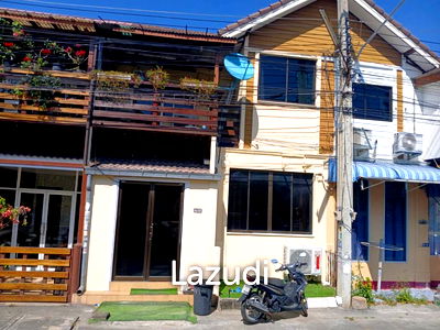 ทาวน์โฮม ชลบุรี : ทาวน์เฮ้าส์ 2 ชั้น 144 ตร.ม. ใจกลางหนองปรือ บางละมุง ชลบุรี