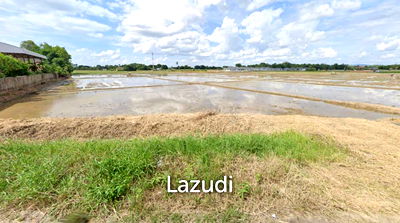 ที่ดิน เชียงราย : ขายที่ดิน 10 ไร่ติดถนน ใกล้สนามบิน บ้านดู่