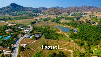 Land for sale Hua Hin Bus Station : 2 Rai land divided in 4  plots