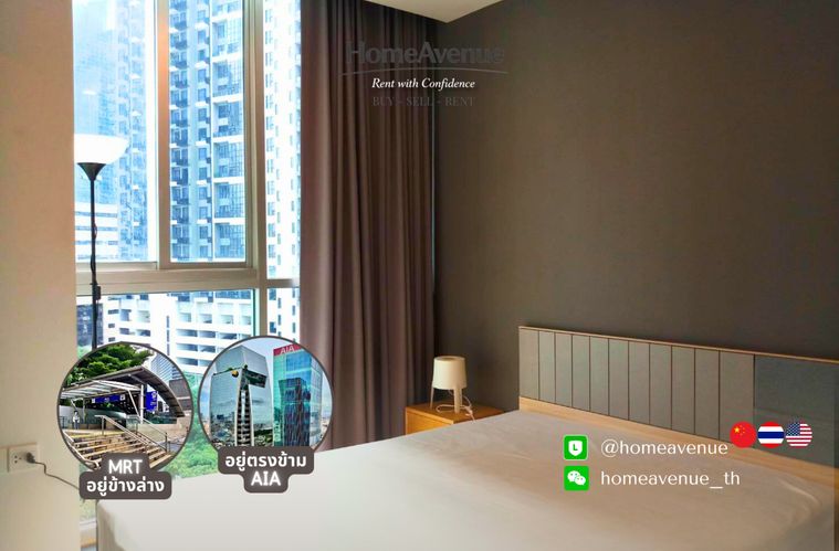 💡หาห้องเช่า ต้องที่HomeAvenue | Noble Revolve Ratchada 1 ✨ 1Bed ‼️🚇 ใกล้MRT Cultural Centre💥 พร้อมเข้าอยู่ 📲 Line: @homeavenue ⭐HA-607