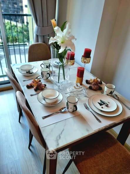 picture 2-BR Condo at Noble Revolve Ratchada 2 near MRT Thailand Cultural Centre (ID 2683307) - 3/9
