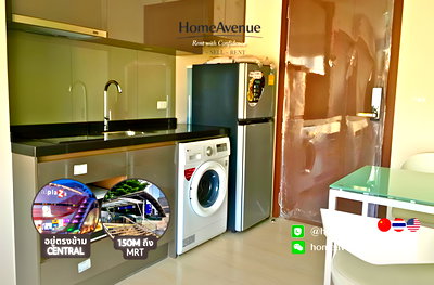Condos for rent :  🏠This Week's Highlight Unit 🌟 Best Price on the Market! 🔥 1-Bedroom, 32 sq.m.🚇Near MRT💥Move in immediately📲Line: @homeavenue⭐HA-1339