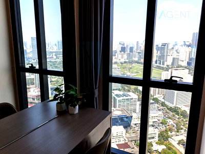 คอนโดให้เช่า : 🚩 ให้เช่าคอนโด แอชตัน จุฬา - สีลม อาคาร 1 ชั้น 54 1 ห้องนอน ขนาด 35 ตรม ใกล้ MRT สามย่าน