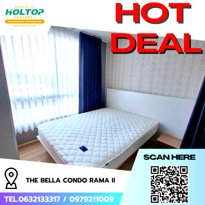 Condos for rent Central Rama 2 : #R9449 🎉 280269 Condo for Rent: The Bella Condo Rama II