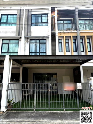 เช่าทาวน์โฮม รร.สายอักษร : เช่า ทาวน์โฮม 3 ชั้น หมู่บ้าน พาทิโอ วัชรพล - รามอินทรา พร้อมเข้าอยู่