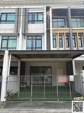 เช่า ทาวน์โฮม 3 ชั้น หมู่บ้าน พาทิโอ วัชรพล - รามอินทรา พร้อมเข้าอยู่