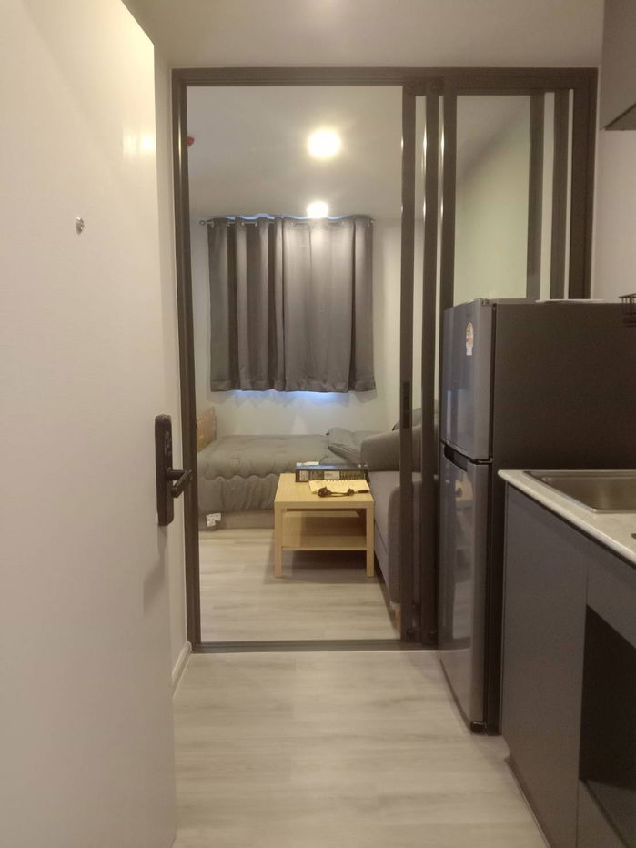 รูป Quintara Mhy Gen | Studio 23.64 ตร.ม. | 13,000฿/เดือน | ใกล้ MRT ห้วยขวาง | กั้นครัวบานสไลด์ - รูปที่ 1/13