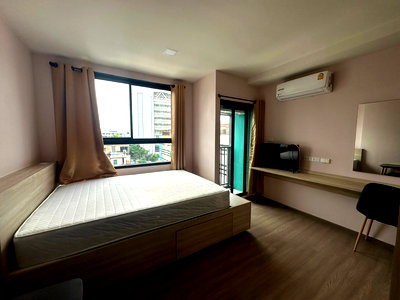 เช่าคอนโด รามคำแหง 24 : 🏠RB23492 ให้เช่าถูกมาก📢เดอะ มูฟ ราม 22👉🏻แอดไลน์ @062mnigk( มี @ ด้วย) แอดมินตอบไว