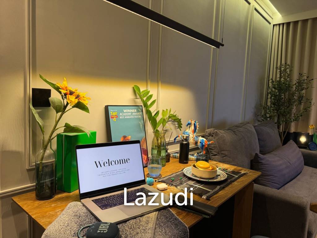 รูป 35 sqm 1 bedroom condo on 15th floor at Life Asoke Hype - รูปที่ 2/9