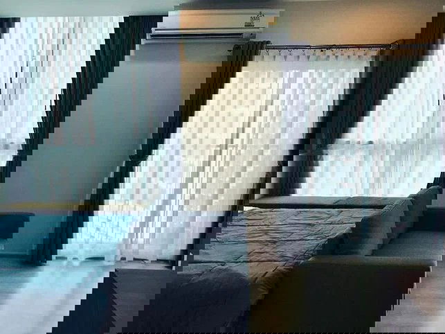 รูป ให้เช่าคอนโดโนเบิล รีวอลฟ์ รัชดา ติด MRT ศูนย์วัฒนธรรม (Noble Revolve Ratchada) เฟอร์ครบ + พร้อมอยู่ @ProPlus - รูปที่ 2/9