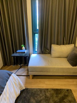 BTS On Nut 1.1 km. Shuttle service Price  12,000 Baht Condo The Base Sukhumvit 50 ( Rental )