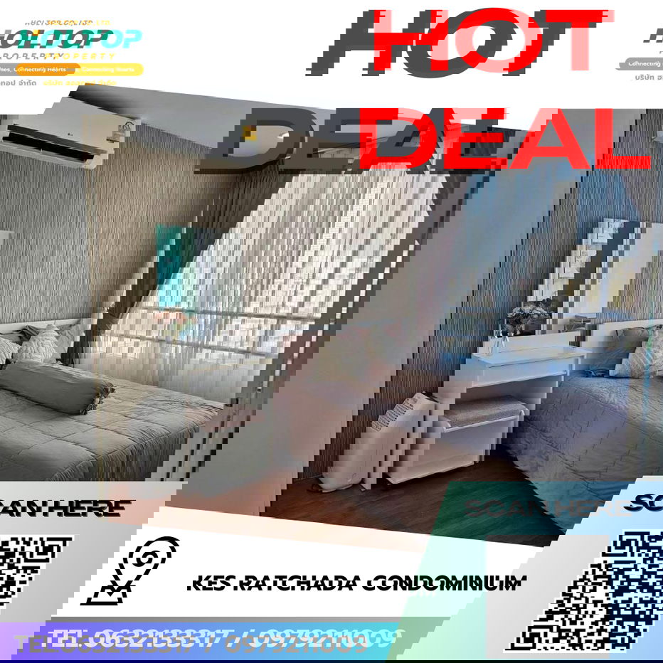 รูป #R9455 🎉 280269 ให้เช่าคอนโด KES Ratchada Condominium - รูปที่ 1/11
