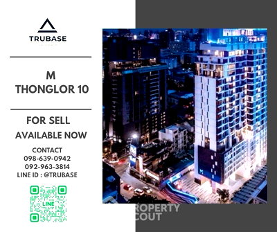 ขายคอนโด : คอนโด 3-ห้องนอน ที่ เอ็ม ทองหล่อ 10 ใกล้ BTS ทองหล่อ (ID 2462494)