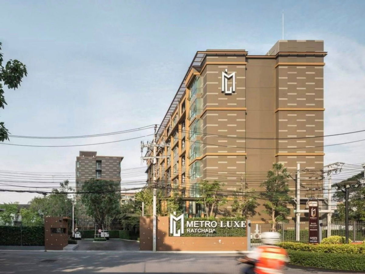 รูป WS6765 🏢 ปล่อยเช่า Metro Luxe Ratchada  ใกล้ MRT ห้วยขวาง เพียง 17,000 บาท/เดือน - รูปที่ 7/7