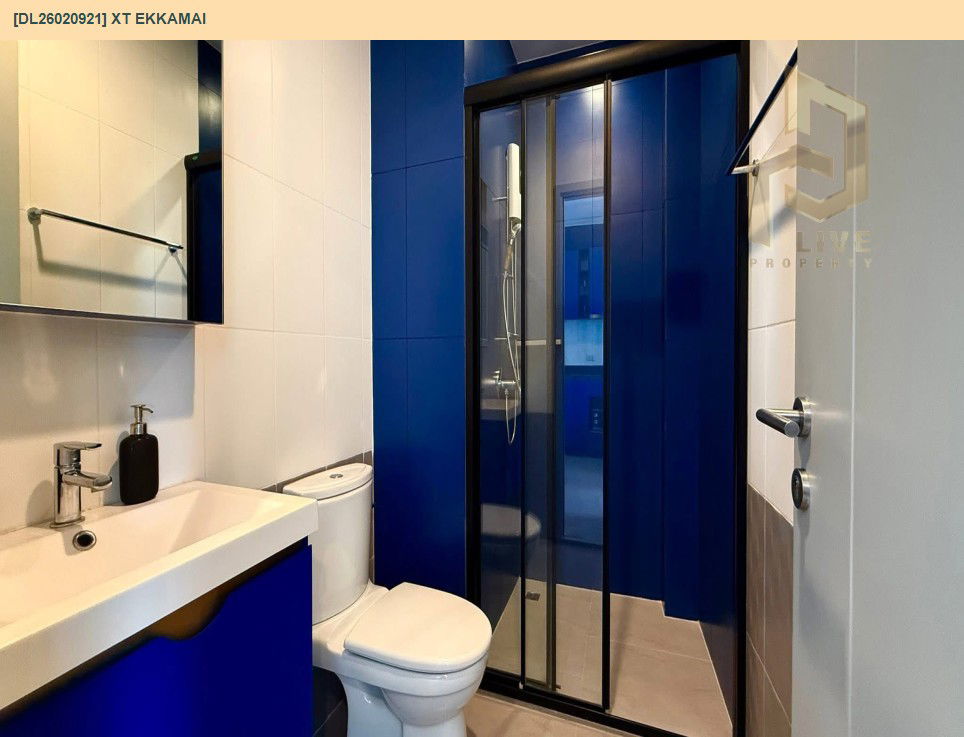 รูป DL26020921 ให้เช่าคอนโด เอ็กซ์ที เอกมัย (XT EKKAMAI) ใกล้ BTS เอกมัย พร้อมเข้าอยู่ โทรด่วน 0656133286 LineID @534wlwof - รูปที่ 8/8