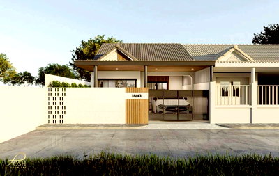 Twin houses for sale ม.สงขลานครินทร์ วิทยาเขตภูเก็ต : Newly renovated single-storey semi-detached house Thepnimit Village – Chalong Prime location, just 2 minutes from Home Pro Village Chalong