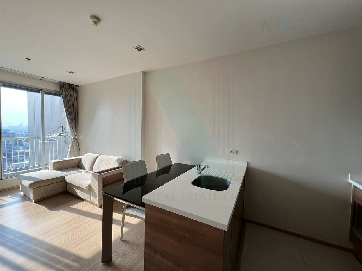 รูป 🔺 ให้เช่าคอนโด ริทึ่ม สุขุมวิท 50 อาคาร 1 ชั้น 24 1 ห้องนอน ขนาด 45 ตรม ใกล้ เทสโก้ โลตัส - รูปที่ 2/8