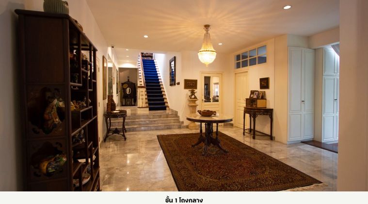 5-bed house for sale, 1000 sqm, 221 sq wah, Yan Nawa