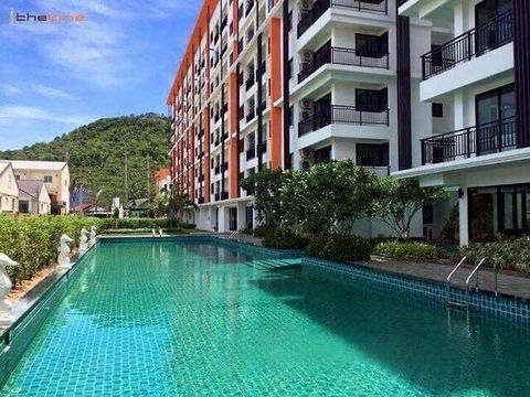 คอนโดราคาถูก เดอะ ไทม์ หลัง ม.เกษตร ศรีราชา ห้องสวย พร้อมเข้าอยู่