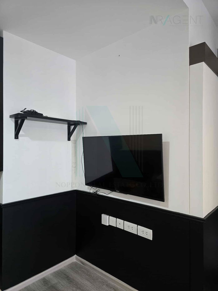 รูป 🎉 ให้เช่าคอนโด ไอดีโอ โมบิ อโศก อาคาร 1 ชั้น 10 1 ห้องนอน ขนาด 27 ตรม ใกล้ สิงห์ คอมเพล็กซ์ - รูปที่ 3/8