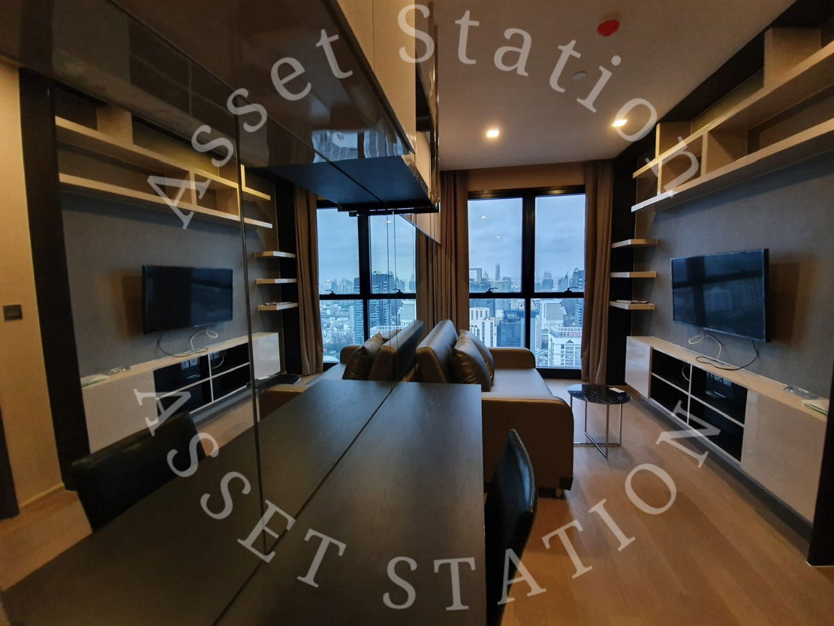 รูป 💎✨ให้เช่า คอนโดหรู Ashton Asoke พร้อมเช่าเข้าอยู่ได้เลย ห้องหรู MRT สุขุมวิท💎 - รูปที่ 3/15