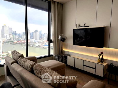 Condos for rent Shrewsbury International School : 2-BR Condo at Chapter Charoennakhorn - Riverside near BTS Krung Thon Buri (ID 2681583)