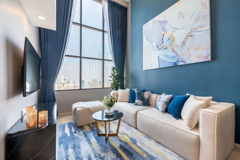 ให้เช่าคอนโด ไนท์บริดจ์ ไพร์ม สาทร อาคาร 1 ชั้น 41 Duplex ขนาด 44.00 ตรม ใกล้ Empire Tower