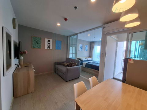 ให้เช่าคอนโด รีเจ้นท์ โฮม บางนา อาคาร B ชั้น 11 1 ห้องนอน ขนาด 28 ตรม ใกล้ BTS บางนา