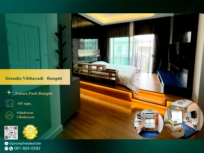 เช่าบ้านเดี่ยว คลองหลวง ปทุมธานี : GH01335 - Grandio Vibhavadi - Rangsit