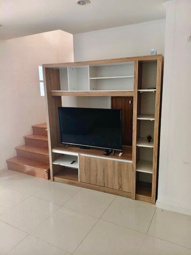 3-bed townhouse for rent, 180 sqm, 19 sq wah, Patio Phatthanakan 38