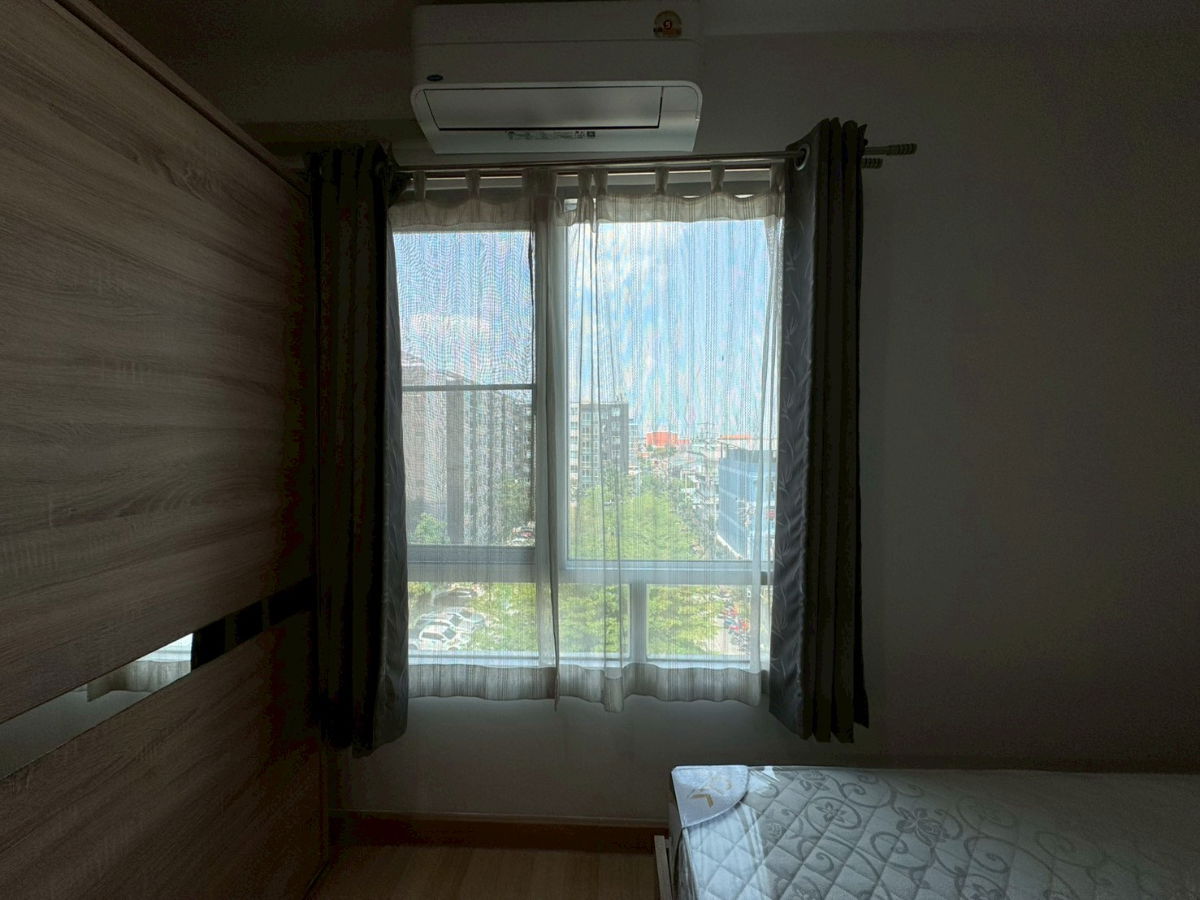 รูป 📣 #อ่อนนุชสุวรรณภูมิ คอนโดพร้อมอยู่ ห้องมุม ครัวแยก | ไอริส อ่อนนุช-สุวรรณภูมิ ✈️  ห้องขนาด 30 ตารางเมตร  ✔️ ห้องมุม ครัวแยก เป็นสัดส่วน - รูปที่ 3/10