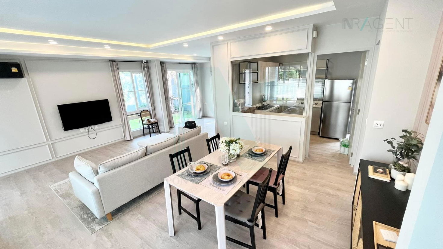 รูป 📌 ให้เช่าบ้านเดี่ยว 2 ชั้น อัญญ่า บางนา-รามคำแหง 2 2 ห้องนอน 3 ห้องน้ำ - รูปที่ 3/8