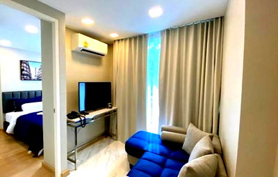 คอนโดให้เช่า : ให้เช่าด่วน! ห้องมุม แต่งสวย Built-In ครบ! คอนโด Bless Residence Ekkamai (เบลส เรสซิเดนซ์ เอกมัย)