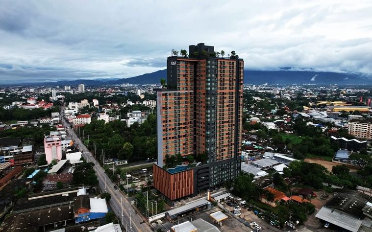 🌸เช่า คอนโด The Base Height ชั้น 17 วิวสระและดอยสุเทพ 33.75 ตร.ม. ใกล้ Central Festival 16,000/เดือน🌸