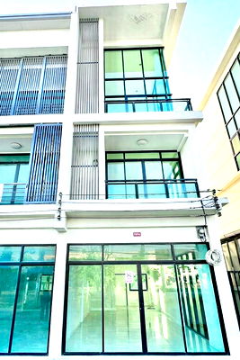 เช่าอาคารพาณิชย์ สมุทรปราการ : ให้เช่าอาคารพาณิชย์ ติดถนนบัวนครินทร์ 