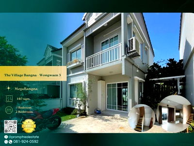 บ้านเดี่ยว บางพลี สมุทรปราการ : ST13853 - The Village Bangna - Wongwaen3