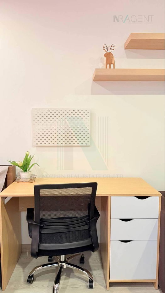 รูป ให้เช่าคอนโด ไอดีโอ โมบิ จรัญ-อินเตอร์เชนจ์ อาคาร 1 ชั้น 12A 1 ห้องนอน ขนาด 22 ตรม ใกล้ ฟู้ดแลนด์ซุปเปอร์มาร์เก็ต - รูปที่ 7/8