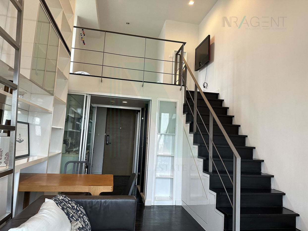 รูป ให้เช่าคอนโด ไอดีโอ มอร์ฟ 38 อาคาร 1 ชั้น 8 Duplex ขนาด 38 ตรม ใกล้ Gateway เอกมัย - รูปที่ 4/8