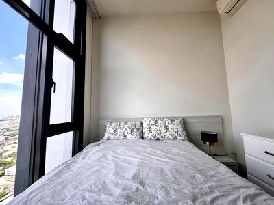 Condos for rent : 🌅 River View & Sunset! The Line Sukhumvit 101 | 29th Floor Corner Unit | High Ceiling | Near BTS Punnawithi 