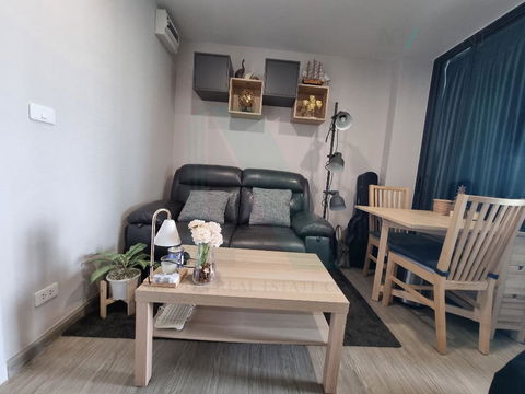 For Rent Condo POLIS CONDO SUKSAWAT 64 Building A, Floor 8,1 bed room, Room size 29.00 sqm