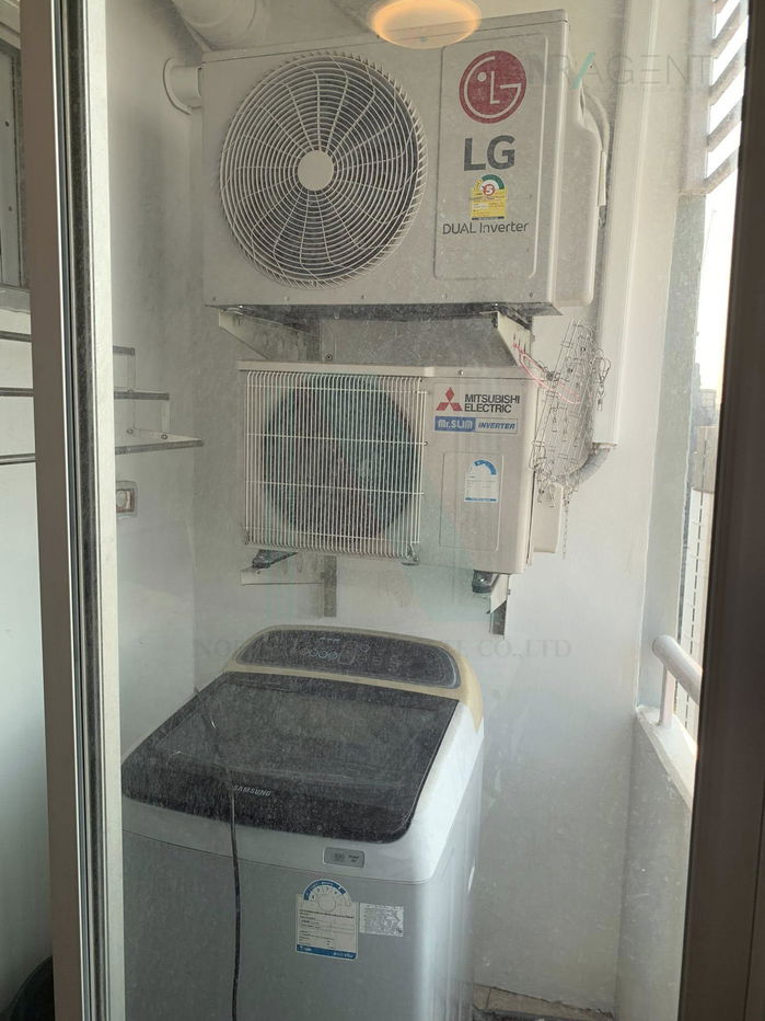 รูป 🚩 ให้เช่าคอนโด เดอะเซสท ลาดพร้าว อาคาร 1 ชั้น 25 1 ห้องนอน ขนาด 45 ตรม ใกล้ ศูนย์การค้ายูเนี่ยนมอลล์ - รูปที่ 8/8